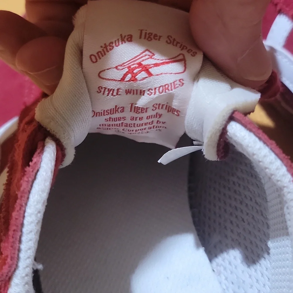 Onitsuka Tiger by Asics Men's Red Sneakers - Picture 3 of 7